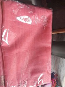 Beautiful Pink Saree with thread work