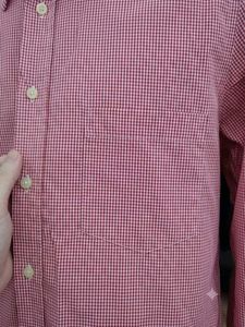 100 % Cotton Pink Gingham Classic | Relaxed-Fit Ch