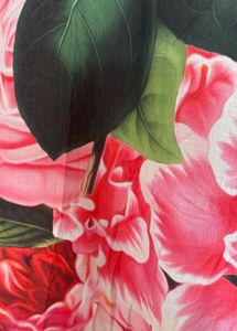 Bold Floral Print Kurta