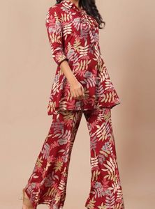 sale !Floral Print Kurta Set