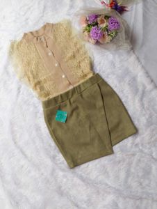 💋Cute Outfit Set: Top &amp; Skirt💕
