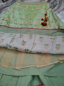 Pure Banaras Half Saree