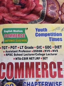 Commerce Chapterwise Solved Papers for Exams