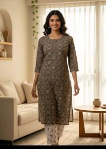 Stylish Women's Kurta plazo set❤️💯😍