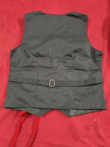 Kids Formal Vest with Bowtie and Pocket Square