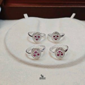 Pure Silver Toe Rings For Daily Wear