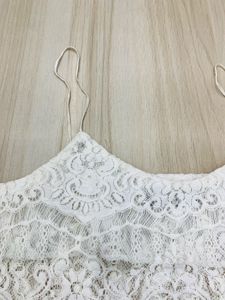 White Lace Cami Top