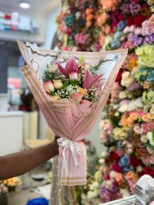 Beautiful Pastel Rose Bouquet