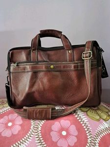 Official Leather Hand Bag For Men.