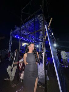 NewMe Black Cut-Out Dress (worn only once)