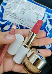 Estee Lauder Lipstick &amp; Lip Pencil Set