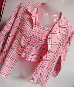 Pink Shirt Inner Top