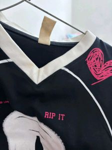 Black Graphic T-Shirt