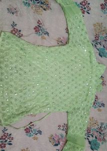 Elegant Embellished short kurti
