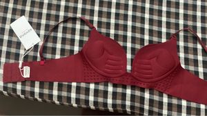 savana Maroon Bra