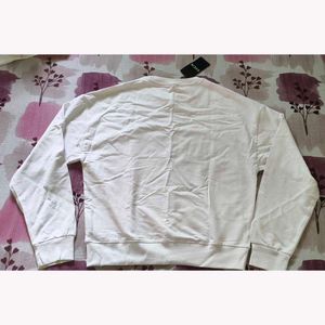 White "Born to Yap" Sweatshirt
