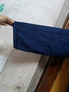 Embroidered Blue Kurta