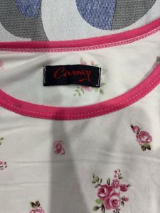 Floral Print Pajama Set