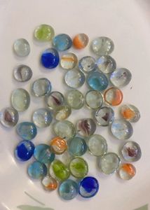 Assorted Decorative Glass Marbles