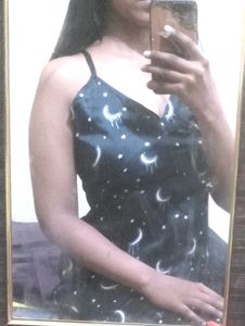 PREMIUM❤️‍🔥 SATIN⭐ STARRY JUMPSUIT/Goth