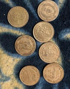 5rs Commoratives Coins Old