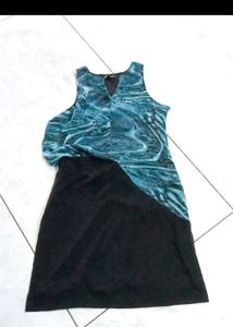 Stylish Abstract Print Sleeveless Dress