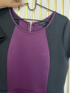 Chic Colorblock Sheath Dress