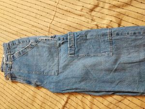 H&amp;M Blue Cargo Jeans