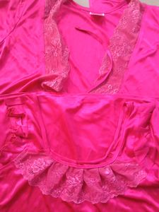 2pcs Nighty Mahenta Colour