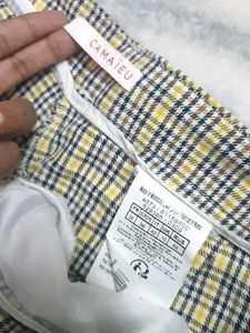 Trendy Plaid Print Pants