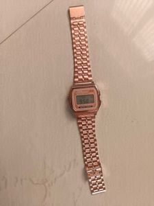 Rose Gold Digital Watch