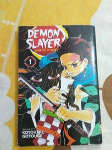 🚨 Original 🚨 Demon Slayer, Vol. 1 Manga