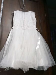 Sparkly White Tulle Dress