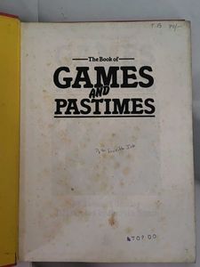 The Book of Games and Pastimes
