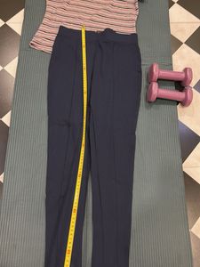 Activewear Set: Ribbed tee And Leggings