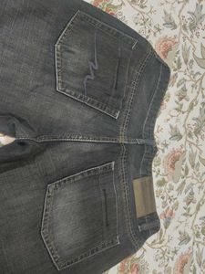 Men's Grey Denim Jeans