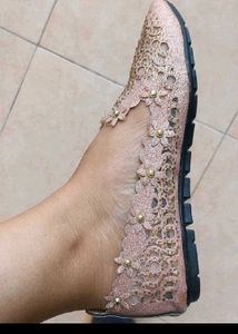 Lace Detail Flats