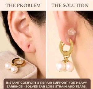 30 Earlob Tapes For Heavy Earrings Support