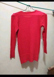 Red Paris Knit Sweater