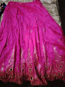 Royal Blue Sharara Suit (XL - Size)