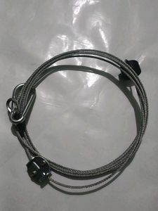 Safety Cable Lock  96" Tether Lanyard Luggage