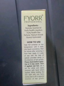 Fyorr Professional Alovera Wax Pack
