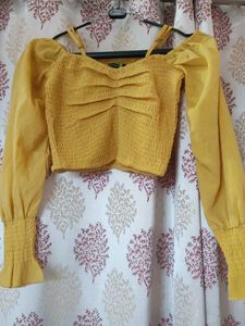 Chic Smocked Off-Shoulder Top