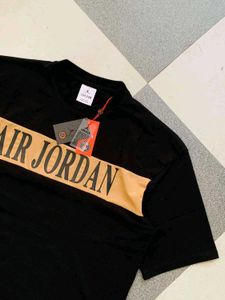 Premium New Air Jordan Black Oversized Tshirt