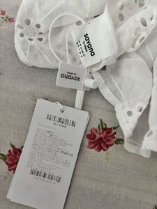 White Broderie Anglaise Skirt