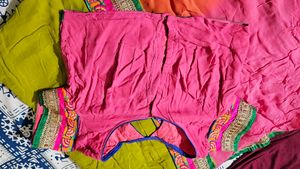 🔻Price Drop-Multicolour Saree With Blouse