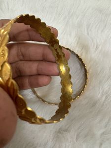Gold Bangle Set