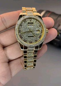 Luxury Gold Diamond Rolex Watch