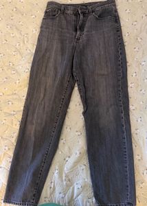 Stylish Grey Washed Jeans