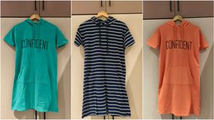 Combo of 3 teamspirit dresses in beautiful colours